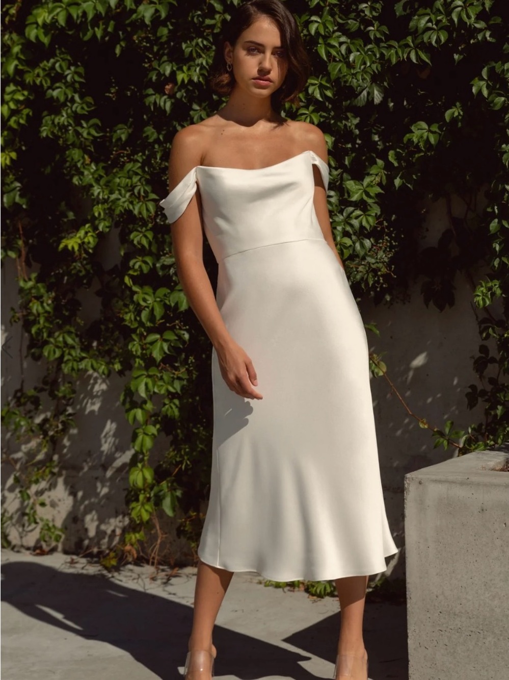 Jenny Yoo Evelyn Dress -Ivory Size 4